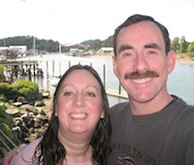 Photo of owners Ken and gina